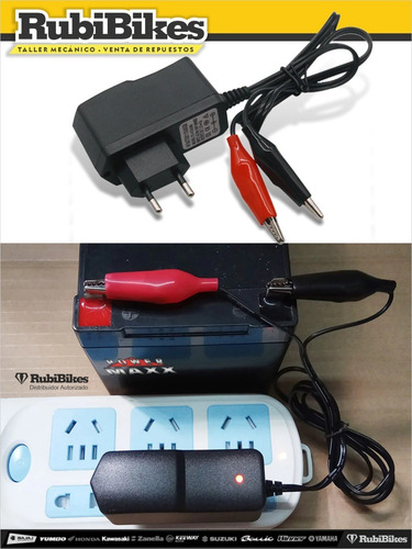 Imagen 3 de 5 de Cargador De Batería Para Moto. C-mini.