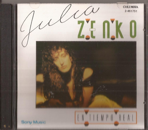 Julia Zenko Cd En Tiempo Real Cd Original Nuevo