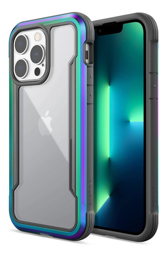 Funda Marco De Aluminio Para iPhone 13 Pro Multicolor