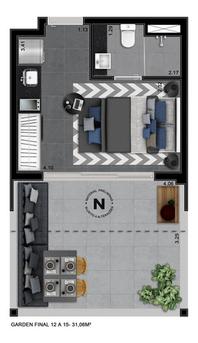 Imagem 21 de 25 de Studio Residencial Para Venda, Consolação, São Paulo - St6827. - St6827-inc