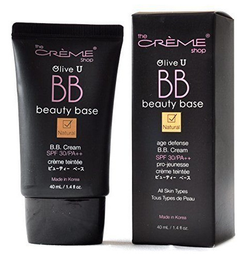 Base de maquillaje Genérica olive u BB beauty base tono natural - 40mL