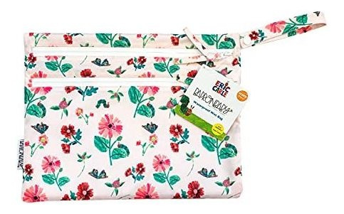 Bolso Eric Carle Pink Floral Caterpillar - Impermeable, Dos