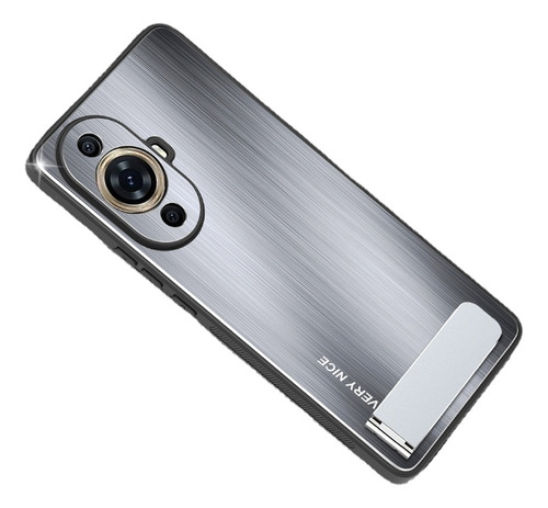 Adecuado Para Huawei P60, Metal Cepillado, Paquete Completo,