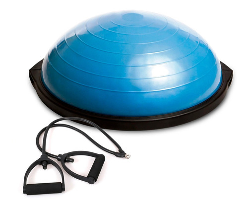 Balón Bola Fitness Bosu Ball Con Bandas Elásticas Alluma