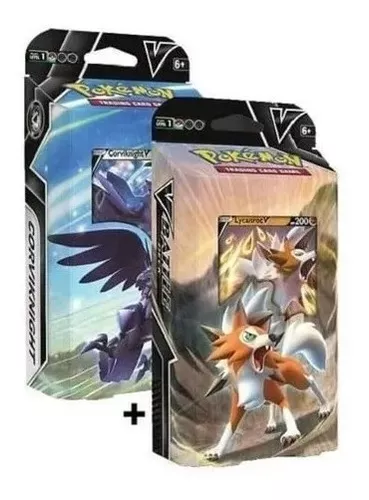 Jogo de Cartas - Cards - Pokémon - Baralho de Batalha V - Lycanroc