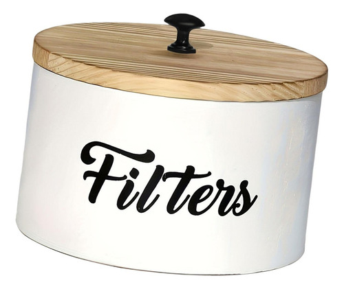Soporte Para Filtro De Café De Granja, De Cocina Con Tapa