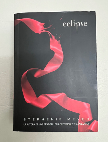 Libro Eclipse Saga Crepúsculo