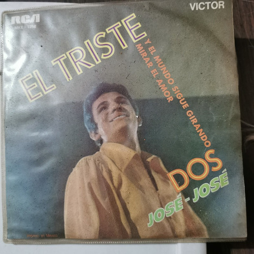 Disco 45 Rpm: Jose Jose- Mirar El Amor