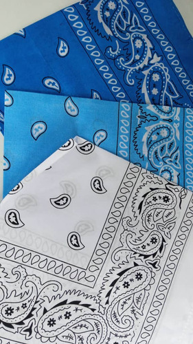 Imagen 4 de 6 de Pañoletas Bandanas Al Mayor 12 Unidades
