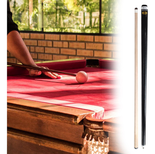 Cue De La Piscina 13 Mm Consejo Ball Profesional 1/2 Negro