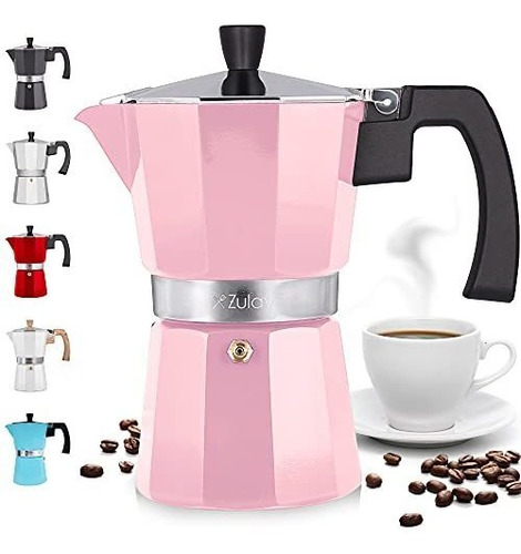 Prensa Francesa Zulay Classic Stovetop Espresso Maker Para U