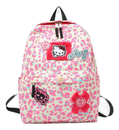 Mochila Kawaii Hello Kitty 18l