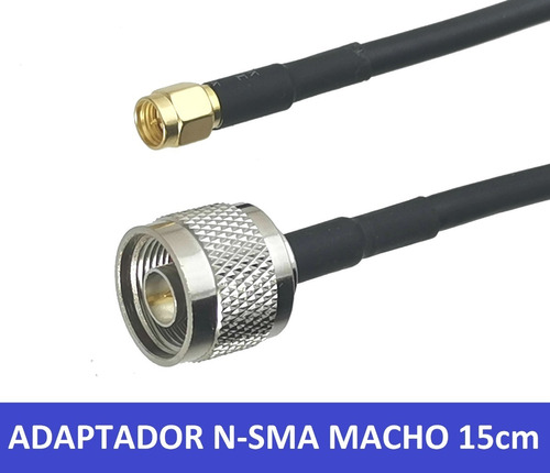 Cable Adap. N Sma Macho / Macho Rf Modem 4g/3g Antena