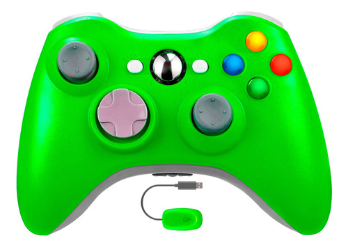 Mando Para Pc Inalámbrico Mando Para Xbox 360 Verde