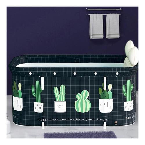 Bañera Plegable Portátil Para Niños Y Adultos, Fácil De