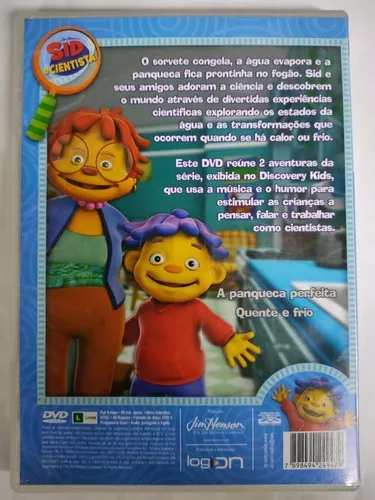 Dvd Sid O Cientista - A Panqueca Da Vovó - Original Lacrado em