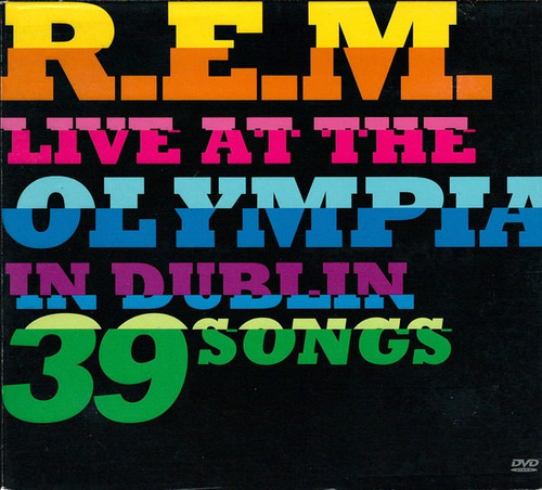 R.e.m. Live At The Olympia In Dublin Cd Dvd Nuevo Eu