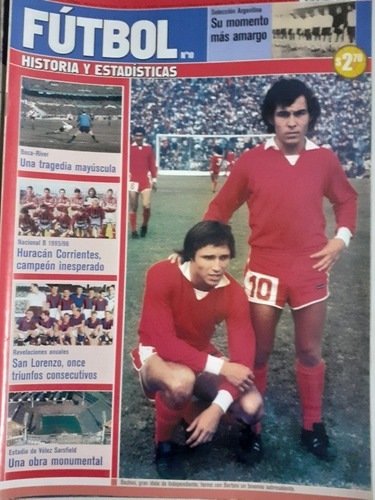 Fútbol Historia Y Estadística 10 , Nacional B 95/96 Detalle