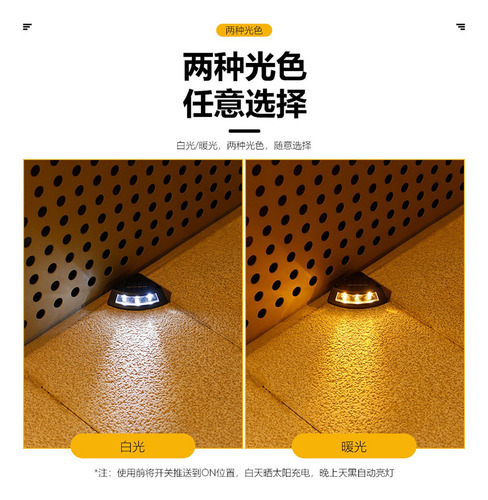 Luzes Solares Impermeáveis Com Interruptor Automático Led Ex
