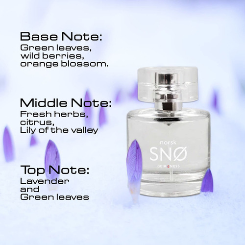 Perfume Unisex Geir Ness Norsk Snø, 100 Ml