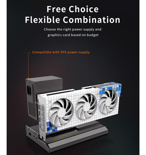 Gpu Cinete Para Las Computadoras Portátiles De Thunderbolt 3