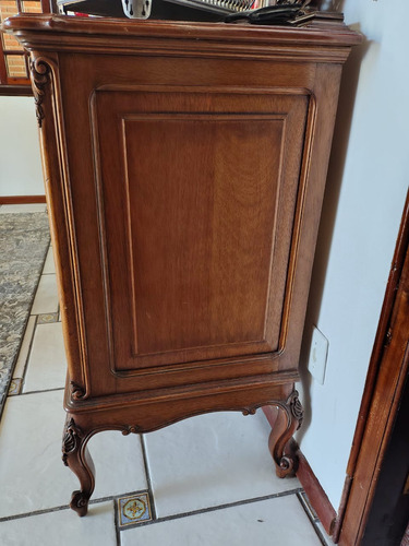Buffet Colonial Entalhado Madeira Nobre Usado Antigo (Usado)