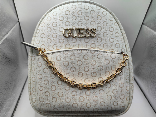 Mochila Guess Original Creswell White