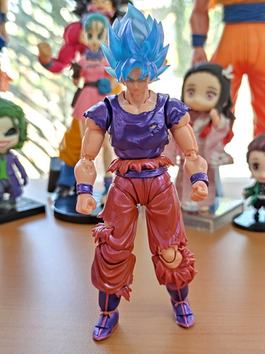 Figura Goku Ssjgb Kaioken - Demoniacal Fit Shf (Usado)
