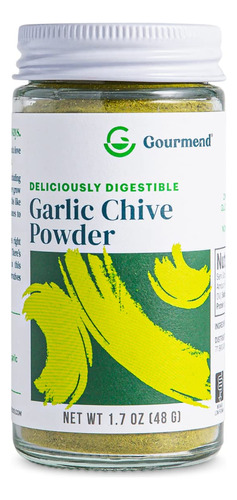 Gourmend Foods Garlic Chive Powder  Monash Certified Low Fo