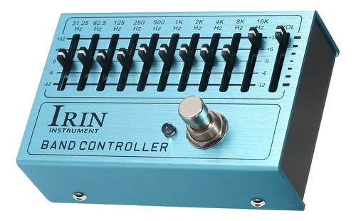 Pedal De Efectos De Guitarra Irin Eq De 10 Bandas, Miniecual