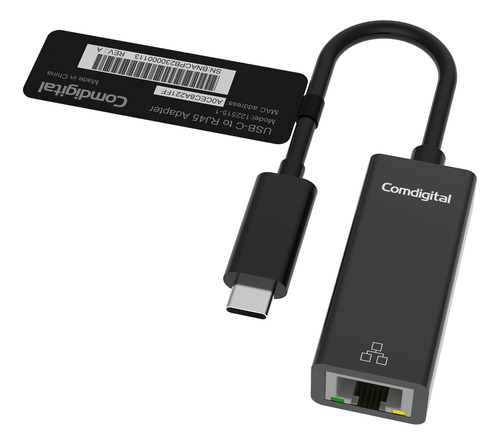 Comdigital Adaptador Usb 3.1 Tipo-c A Rj45 Gigabit Ethernet 