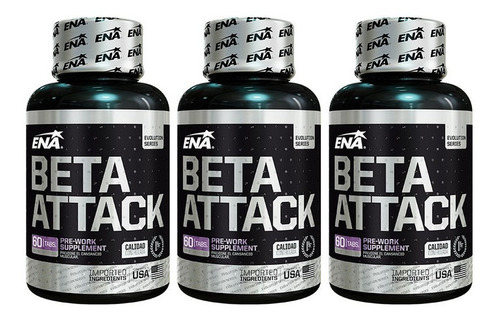 Beta Attack X 3 Un Alanina Ena Fuerza Energia Pre Work