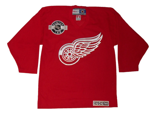 Camiseta Nhl Hockey - Xs - Detroit Red Wings - Original -121