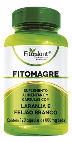 Suplemento Fitomagre Capsula 500mg Fitoplant