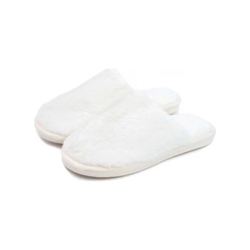 Pantuflas Pimenton Dama Mujer Invierno Blancas Of + Regalo