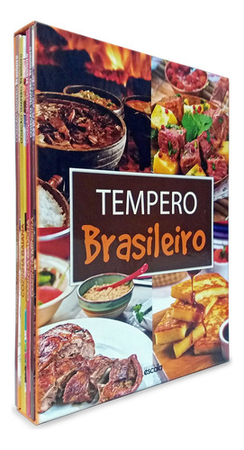 Box tempero brasileiro - 4 Volumes, de () a Escala. Série Coleção Tempero Brasileiro Editora Lafonte Ltda, capa mole em português, 2017