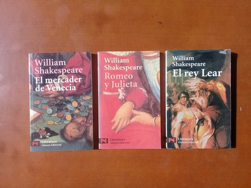 Tres Obras De William Shakespeare Romeo Y Julieta Y Más 