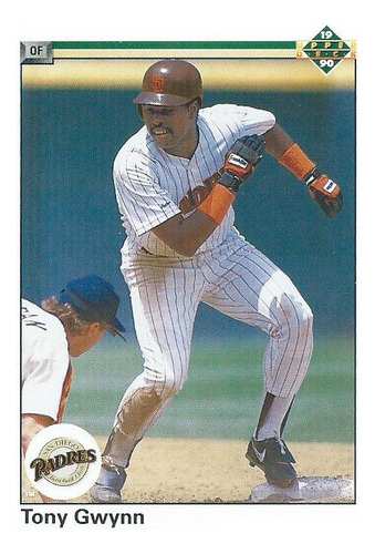 Barajita Tony Gwynn Upper Deck 1990 #344 Padres