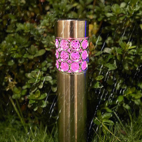 & Luces Solares Led For Exteriores J, Focos De Paisaje,