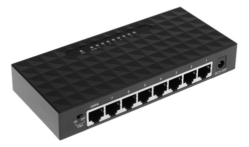 Switch De Red 8 Puertos Lan Gigabit Ethernet Hub Splitter