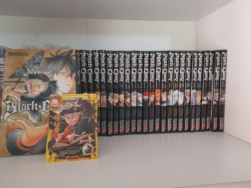 Manga Black Clover Tomos Del 1 Al 26 Mas Todas Las Cartas (Usado)