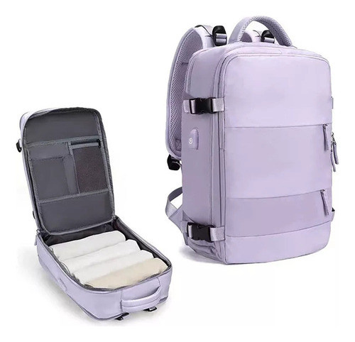 Hs Mochila De Viaje Grande Impermeable Para Mujer