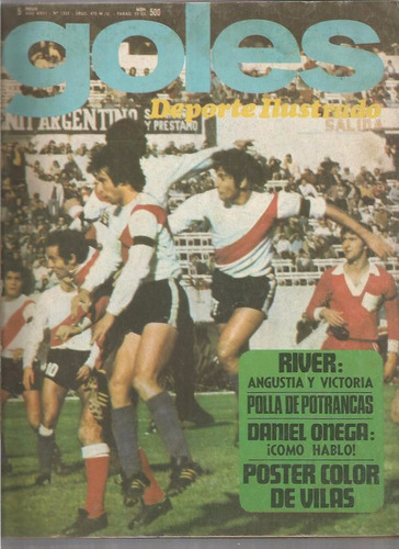 Goles / Nº 1333 / Año 1974 / Tapa River