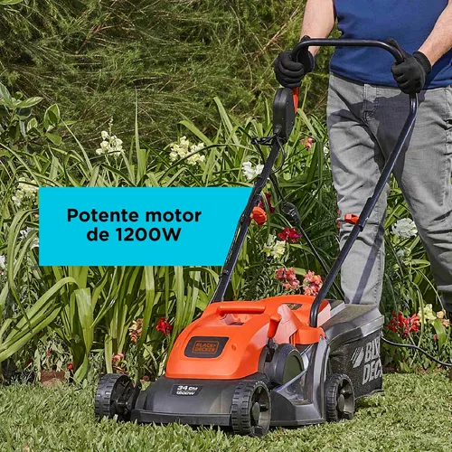 Black & Decker GR3400 Electric Rotary Mower 34 cm 1200W (Old Version) 110  VOLT ONLY FOR US