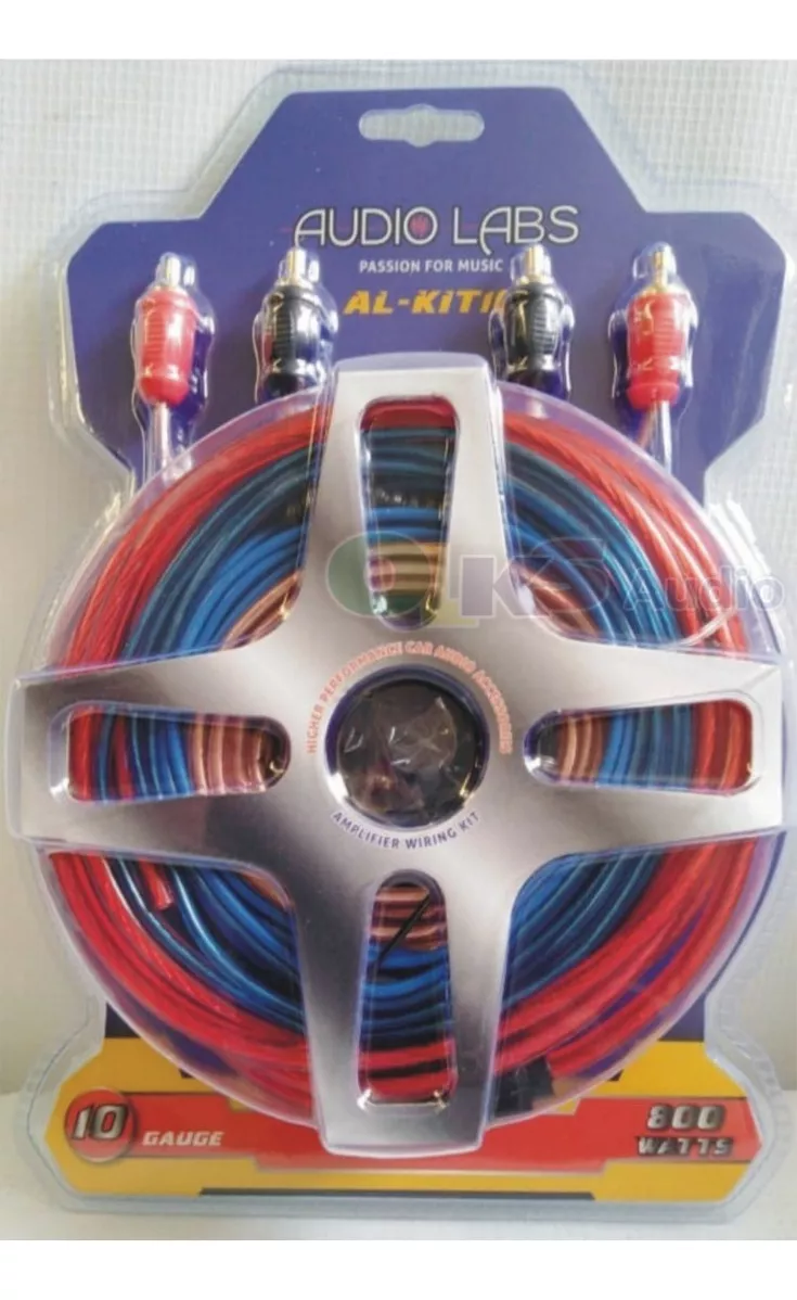 Tercera imagen para búsqueda de kit de cables amplificador