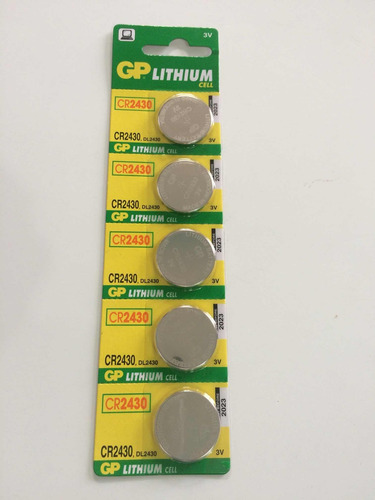 Pila Cr2430. Gp (incluye Impuesto)