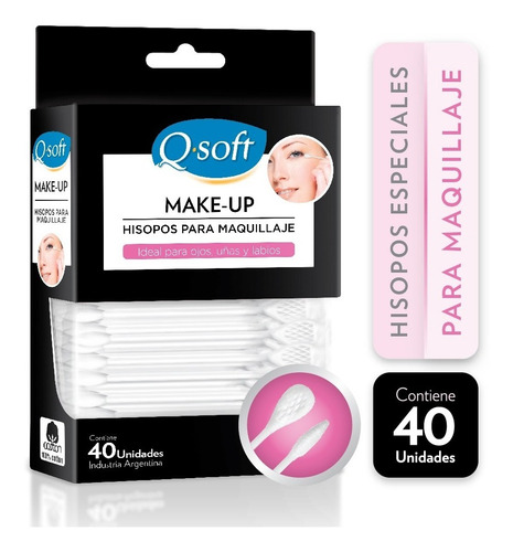 Imagen 2 de 6 de Hisopos Para Maquillaje Q-soft (24 Paquetes)