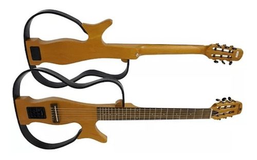 Imagem 8 de 8 de Violão Marques Vazado Acrílico 0925 Captação Fishman + Bag