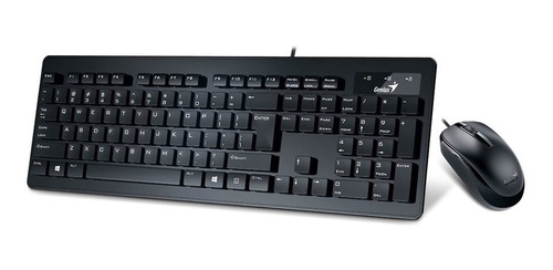 Genius Kit Teclado Y Mouse  Slimstar C130 Usb Negro