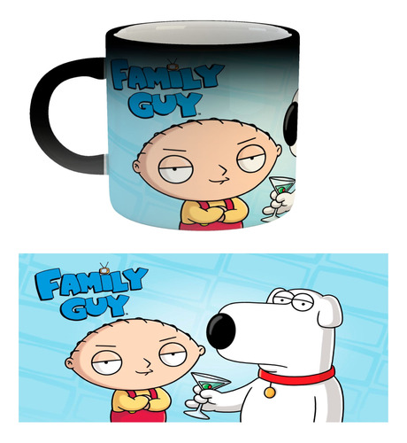 Taza Mágica Family Guy Padre Stewie Brian |de Hoy No Pasa| 3